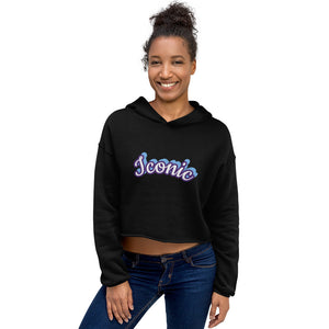 Iconic - Women's Cropped Hoodie - Skip The Distance, Inc