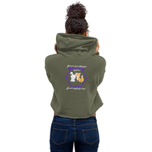 Load image into Gallery viewer, Iconic - Women's Cropped Hoodie - Skip The Distance, Inc