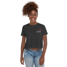 Load image into Gallery viewer, Mrs Heart - Women's Cropped  T-Shirt - Skip The Distance, Inc