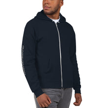 Load image into Gallery viewer, One Step - Men's Zip Up Hoodie - Skip The Distance, Inc