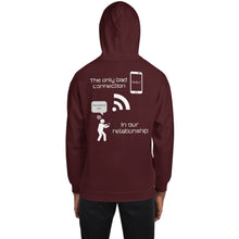 Load image into Gallery viewer, Connection - Men's Hoodie - Skip The Distance, Inc