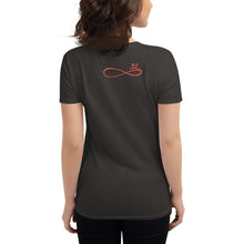 Load image into Gallery viewer, Infinite - Women's Short Sleeve T-Shirt - Skip The Distance, Inc