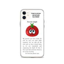 Load image into Gallery viewer, I'm Not Single - iPhone Case - Skip The Distance, Inc