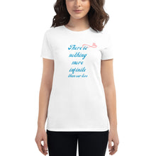 Load image into Gallery viewer, Infinite - Women's Short Sleeve T-Shirt - Skip The Distance, Inc