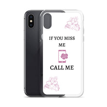Load image into Gallery viewer, If You Miss Me - iPhone Case - Skip The Distance, Inc