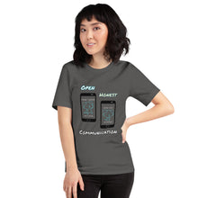 Load image into Gallery viewer, Open And Honest - Women's Short-Sleeve T-Shirt - Skip The Distance, Inc