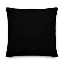 Load image into Gallery viewer, The back of the Unity And Trust pillow created by Skip The Distance, Inc in the size 22x22. Pillow made for couples.