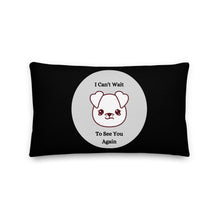 Load image into Gallery viewer, I Want To See You Again - Skip The Distance, Inc I Want To See You Again - Skip The Distance, Inc pillow gift idea for couples. Size 20x12