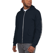 Load image into Gallery viewer, One Step - Men's Zip Up Hoodie - Skip The Distance, Inc