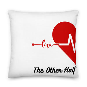 The Other Half - Pillow,  Skip The Distance, Inc The Other Half - Skip The Distance, Inc, Available in the size 22x22