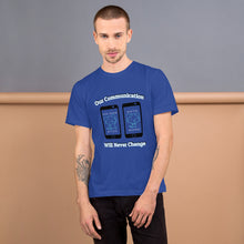 Load image into Gallery viewer, Our Communication - Men's T-Shirt - Skip The Distance, Inc