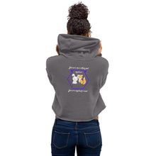 Load image into Gallery viewer, Iconic - Women's Cropped Hoodie - Skip The Distance, Inc