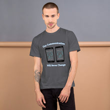 Load image into Gallery viewer, Our Communication - Men's T-Shirt - Skip The Distance, Inc