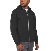 Load image into Gallery viewer, One Step - Men's Zip Up Hoodie - Skip The Distance, Inc
