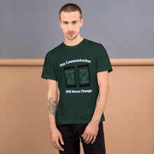 Load image into Gallery viewer, Our Communication - Men's T-Shirt - Skip The Distance, Inc