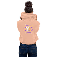 Load image into Gallery viewer, Iconic - Women's Cropped Hoodie - Skip The Distance, Inc