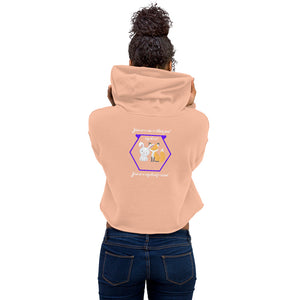 Iconic - Women's Cropped Hoodie - Skip The Distance, Inc