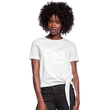 Load image into Gallery viewer, Custom - Women's Knotted T-Shirt - Skip The Distance, Inc