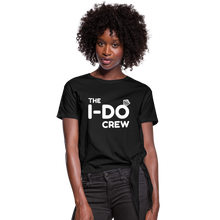 Load image into Gallery viewer, Custom - Women's Knotted T-Shirt - Skip The Distance, Inc