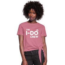 Load image into Gallery viewer, Custom - Women's Knotted T-Shirt - Skip The Distance, Inc