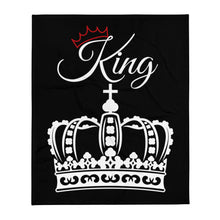 Load image into Gallery viewer, King Throw Blanket - Black - Skip The Distance