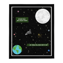 Load image into Gallery viewer, Out Of Space - Throw Blanket - Skip The Distance