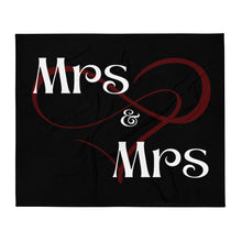 Load image into Gallery viewer, Mrs & Mrs Throw Blanket - Skip The Distance