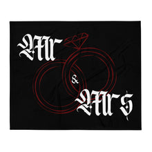 Load image into Gallery viewer, Mr and Mrs - Throw Blanket - Skip The Distance