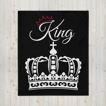 Load image into Gallery viewer, King Throw Blanket - Black - Skip The Distance