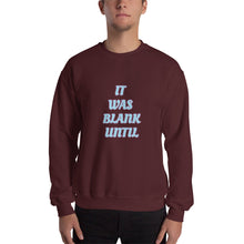Load image into Gallery viewer, It Was Blank - Men's Sweater - Skip The Distance