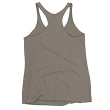 Load image into Gallery viewer, Women's Racerback Tank Gray | Skip The Distance