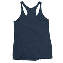 Load image into Gallery viewer, Women's Racerback Tank Navy | Skip The Distance