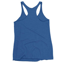 Load image into Gallery viewer, Women's Racerback Tank Blue | Skip The Distance