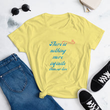 Load image into Gallery viewer, Infinite - Women&#39;s Short Sleeve T-Shirt - Skip The Distance, Inc
