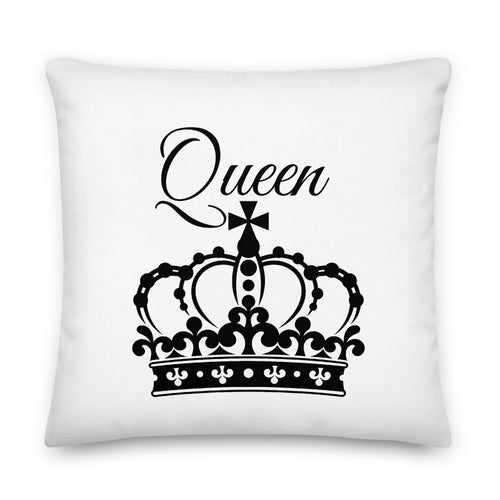 Queen Pillow - White - Skip The Distance, Inc available in size 22x22