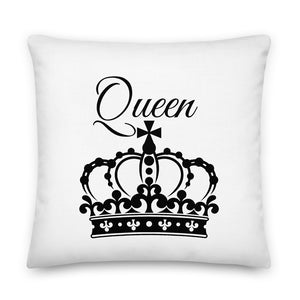 Queen Pillow - White - Skip The Distance, Inc available in size 22x22