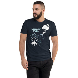 Have Faith - Men's Short Sleeve T-Shirt - Skip The Distance, Inc