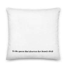 Load image into Gallery viewer, Queen Pillow - White - Skip The Distance, Inc available in size 22x22

