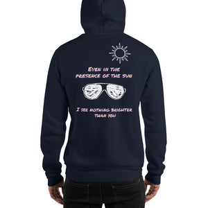 Bright With Life - Men's Hoodie - Skip The Distance, Inc