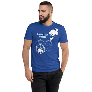 Have Faith - Men's Short Sleeve T-Shirt - Skip The Distance, Inc