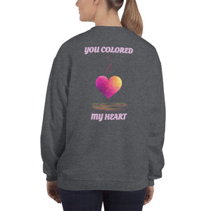 A Colored Heart - Women's Sweater - Skip The Distance, Inc