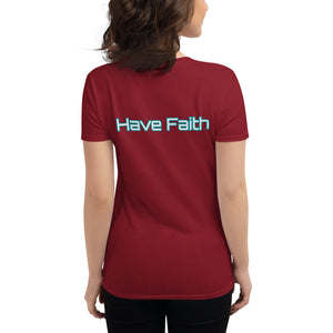 Leap Of Faith - Women's Short Sleeve T-Shirt - Skip The Distance, Inc