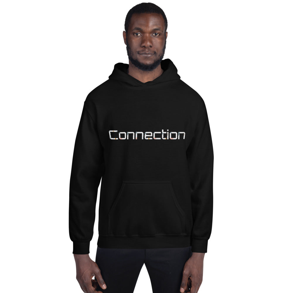 Connection - Men's Hoodie - Skip The Distance, Inc