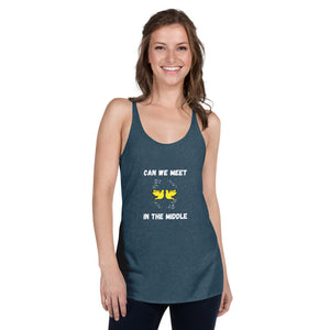 Somewhere In The Middle - Women's Tank Top - Skip The Distance, Inc
