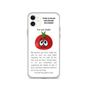 I'm Not Single - iPhone Case - Skip The Distance, Inc