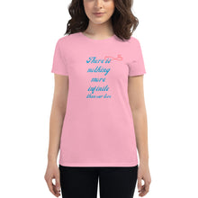 Load image into Gallery viewer, Infinite - Women&#39;s Short Sleeve T-Shirt - Skip The Distance, Inc
