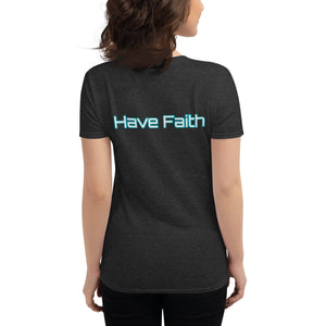Leap Of Faith - Women's Short Sleeve T-Shirt - Skip The Distance, Inc