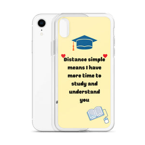 Distance Means - iPhone Case - Skip The Distance, Inc