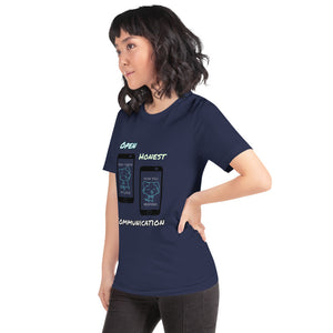 Open And Honest - Women's Short-Sleeve T-Shirt - Skip The Distance, Inc