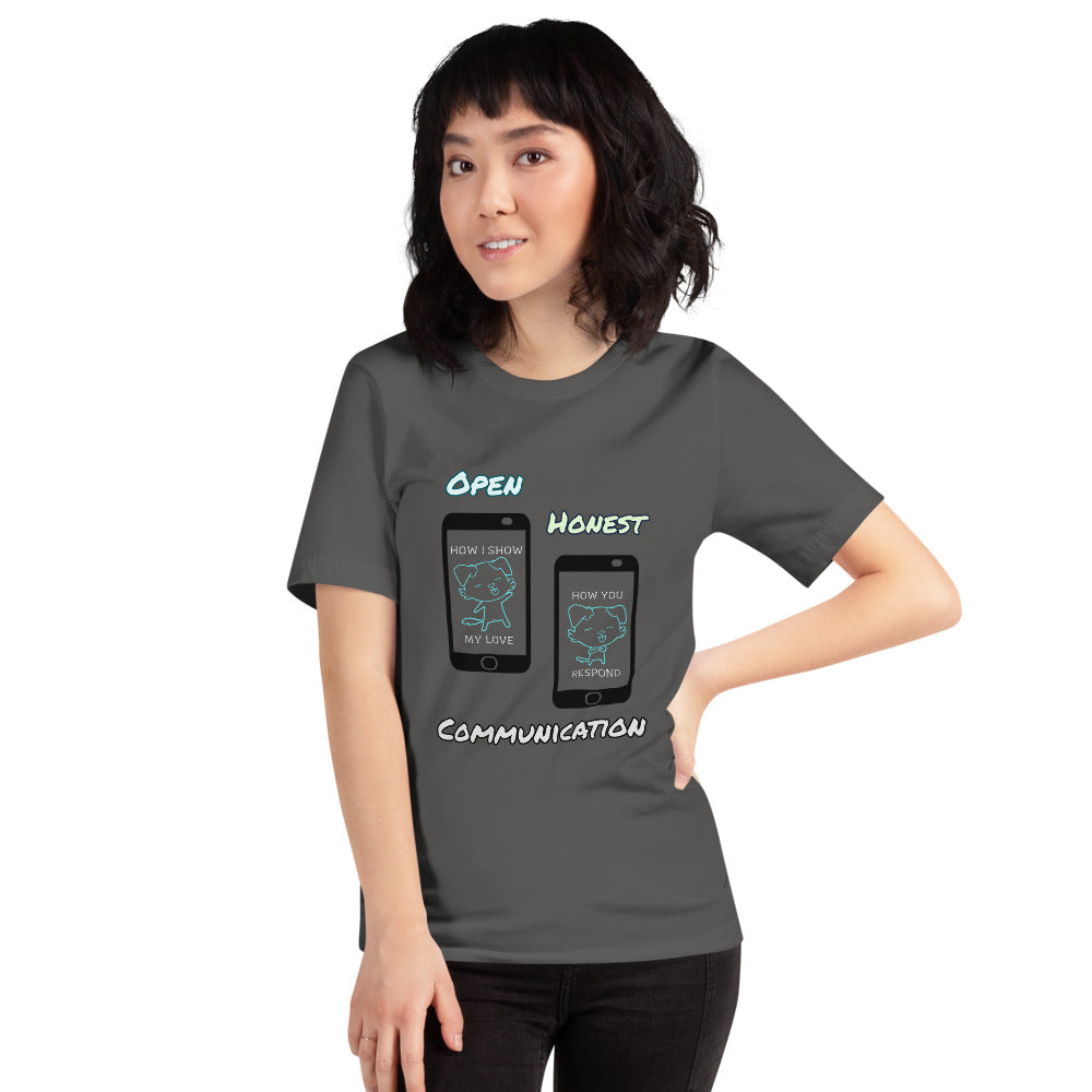 Open And Honest - Women's Short-Sleeve T-Shirt - Skip The Distance, Inc